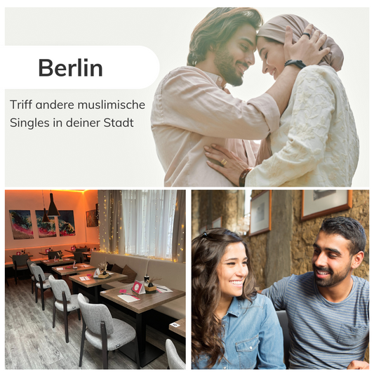 Muslimisches Speed Dating Berlin 18.12.2025 |  Frauen: 20-39 Jahre  Männer: 25-45 Jahre